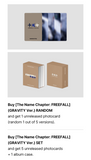 TXT 3rd Full Album The Name Chapter: FREEFALL GRAVITY Version Weverse Pre-order Photocard Album Case