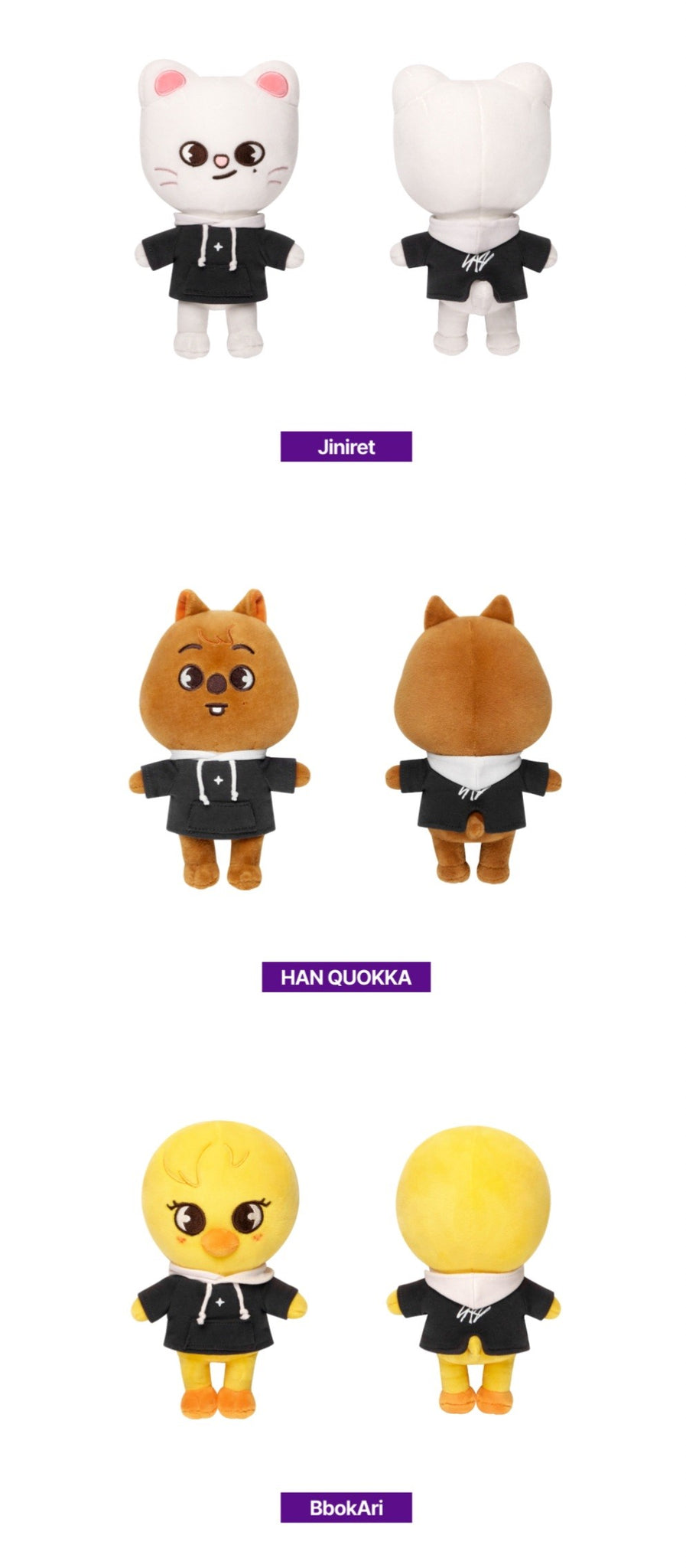 Stray Kids 4th Fanmeeting SKZ'S MAGIC SCHOOL Official Merch - SKZOO Plush Original Ver.