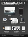 TREASURE REBOOT YG TAG Album WHITE Ver. Inclusions Sleeve Case TAG LP Photocards Group Photocard Selfie Photocard Front&Back Photocard Manual Paper