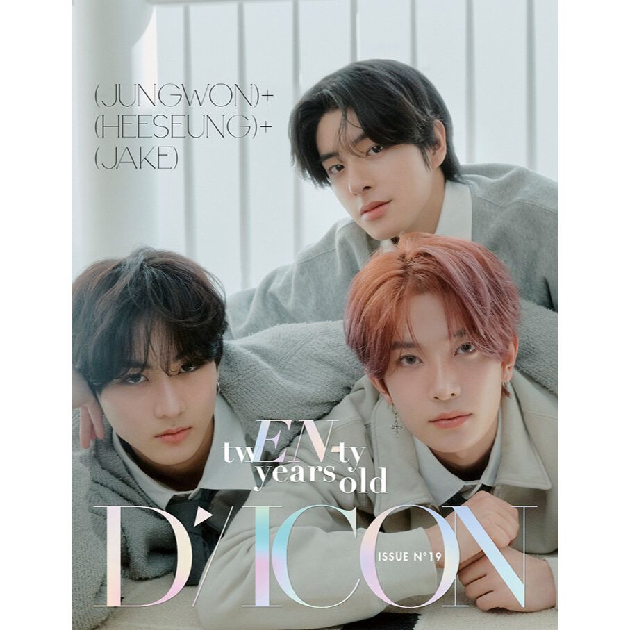 DICON ISSUE N°19 ENHYPEN : tw(EN-)ty years old - Jungwon, Heeseung & Jake Version