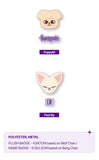 Stray Kids 4th Fanmeeting SKZ'S MAGIC SCHOOL Official Merch - SKZOO Badge Set