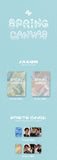 SEVENUS 1st Mini Album SPRING CANVAS Inclusions Album, CD, Photocards