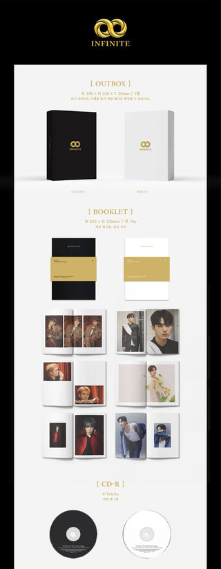  INFINITE 7th Mini Album 13egin Inclusions Out Box Booklet CD