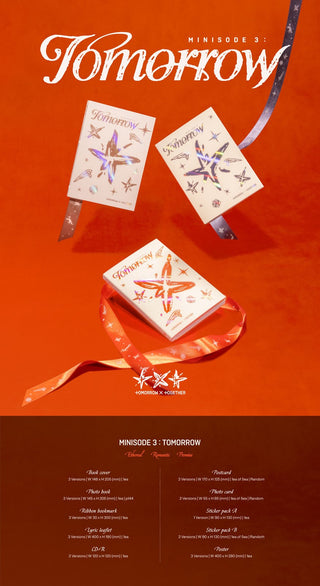 TXT 6th Mini Album minisode 3: TOMORROW - Ethereal / Romantic / Promise Version
