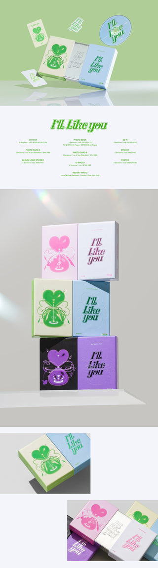 ILLIT 2nd Mini Album I'LL LIKE YOU - TO / WITH / BETWEEN Version