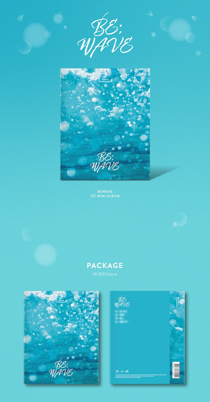 BEWAVE 1st Mini Album BE;WAVE Inclusions: Package