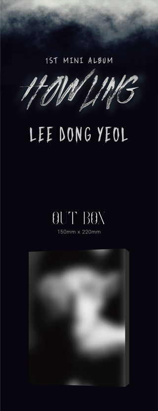 Lee Dong Yeol 1st Mini Album Howling Inclusions: Out Box