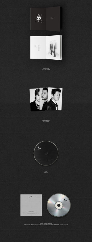 Epik High 1st Mixtape PUMP Inclusions: Booklet, CD, Photocard Set, Limited ANTI Version Signed & Numbered CD
