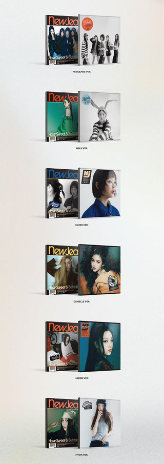 NewJeans 2nd Single Album How Sweet - Standard Version Inclusions: Out Box