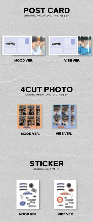 DIGNITY 1st Mini Album DIGMOTION Inclusions: Postcard, 4Cut Photo, Stickers