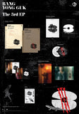 Bang Yongguk 3rd Mini Album 3 Inclusions: Package, Photobook, CD, Photocards, Sticker, Folding Poster