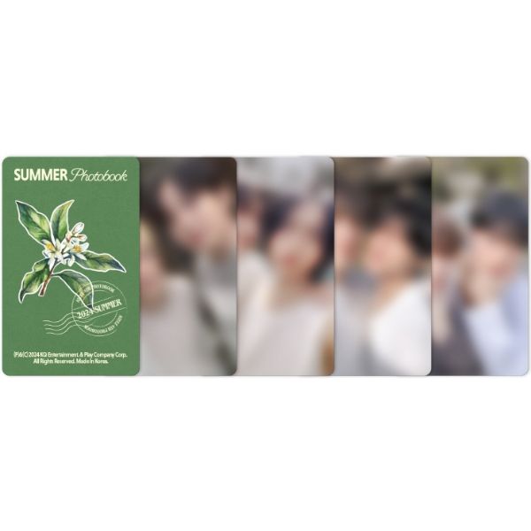 ATEEZ 2024 SUMMER PHOTOBOOK Inclusions: 1st Press Only Unit Photocard