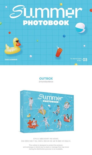 ATEEZ 2023 SUMMER PHOTOBOOK Inclusions Out Box