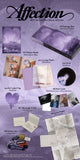 BE'O 2nd Mini Album Affection - Box Version Inclusions: Package Box, Photobook, CD, Tracing Paper, PET Label Tag, Postcard, Message Card, Lyrics Paper, Sticker Set