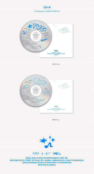 TWS 2nd Mini Album SUMMER BEAT! Inclusions: CD