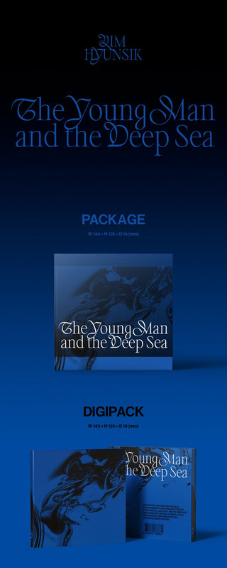Lim Hyunsik 2nd Mini Album The Young Man and the Deep Sea Inclusions Package Digipack