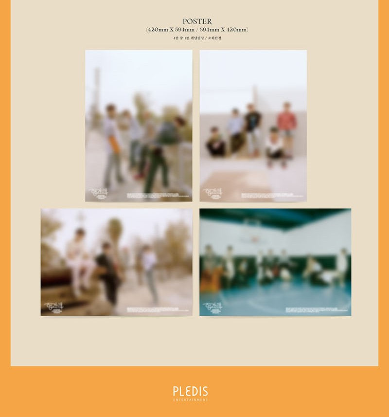 SEVENTEEN 7th Mini Album Heng:garae Inclusions: 1st Press Only Poster