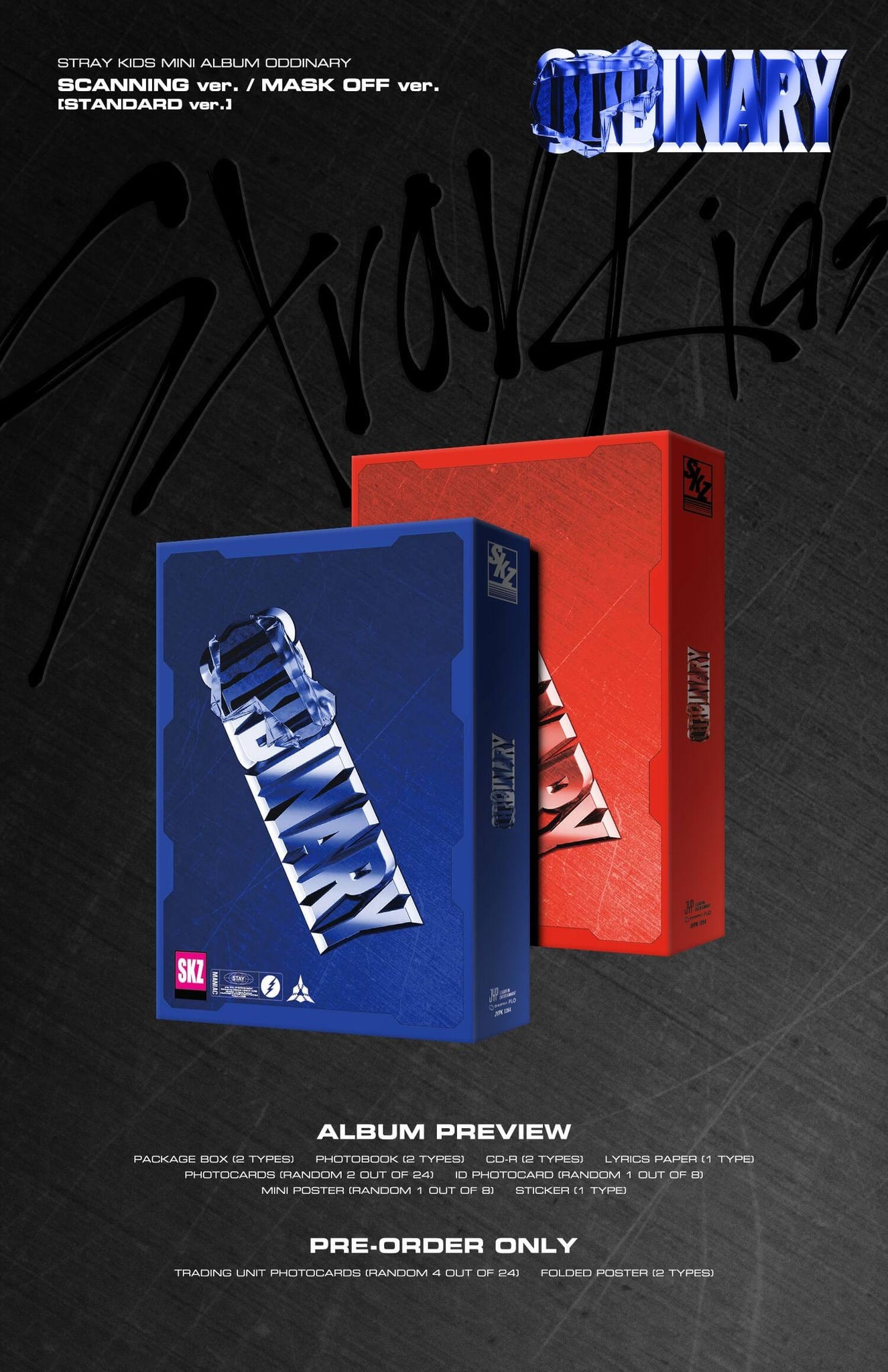 Stray Kids 6th Mini Album ODDINARY Album Info