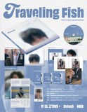 Hwiyoung (SF9) 1st Single Album Traveling Fish Inclusions: Digipack Cover, Photobook, CD, Folded Lyrics Poster, Photocard, 1st Press Limited Signed Polaroid