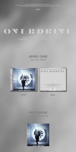 I.M - OVERDRIVE - Jewel Version Inclusions Jewel Case Photobook