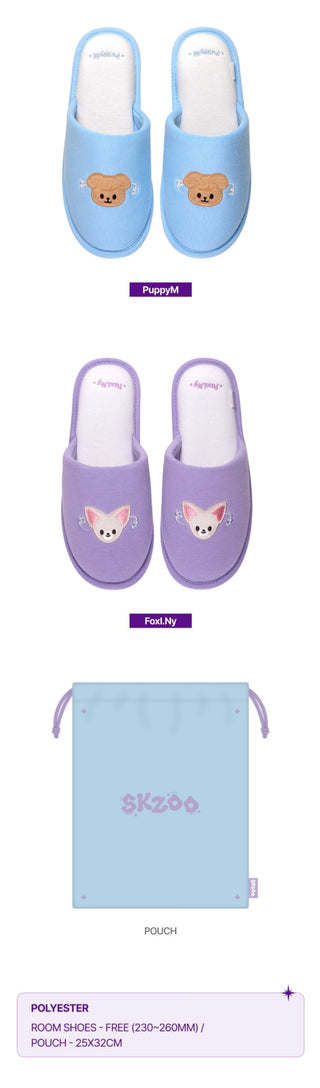 Stray Kids 4th Fanmeeting SKZ'S MAGIC SCHOOL Official Merch - SKZOO Room Shoes