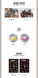 n.SSign 2nd Mini Album Happy & Inclusions Folded Poster CD Sticker