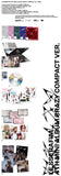 LE SSERAFIM 4th Mini Album CRAZY - COMPACT Version Inclusions: Outer Box, Booklet, CD, Lyric Book, Sticker, Photocard, Postcard