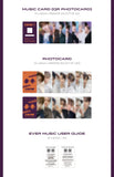 NCHIVE 1st Single Album DRIVE - EVER MUSIC Album Version Inclusions: Music Card (QR Photocard), Photocards, EVER MUSIC User Guide