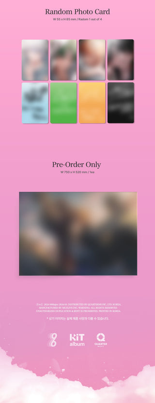 For The More 1st EP Album Eternal Seasons - KiT Version Inclusions: Random Photocard, Pre-order only Poster