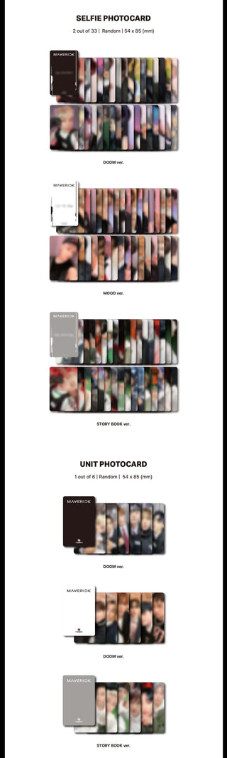 THE BOYZ MAVERICK (Platform Ver.) Inclusions Selfie Photocards Unit Photocard