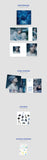 Jay 1st Solo pt. 2 BLUE MOON - Vinyl LP Inclusions Photobook Lyric Poster Sticker Tattoo Sticker