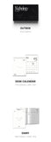 BamBam 2024 Season's Greetings My.thology Inclusions Out Box Desk Calendar Diary