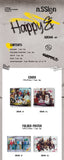 n.SSign 2nd Mini Album Happy & - ABEMA Version Inclusions Cover Folded Poster