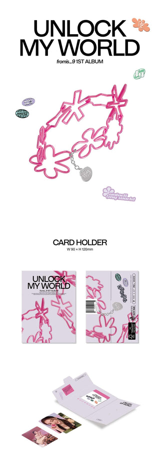 fromis_9 Unlock My World - Weverse Albums Version Inclusions Card Holder