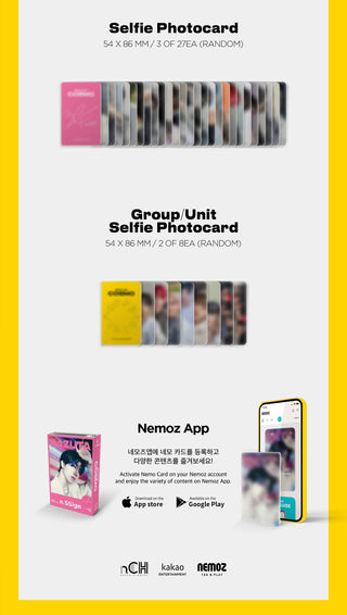 n.SSign BIRTH OF COSMO Nemo Album Limited Edition Inclusions Member & Unit/Group Selfie Photocards