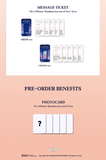 X:IN 1st Mini Album SYNCHRONICITY Inclusions Message Ticket Pre-order Only Photocard