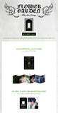 Kim Jae Joong 4th Full Album FLOWER GARDEN - EVER MUSIC Album Version Inclusions: Accordion Package, Music Card (QR Photocard