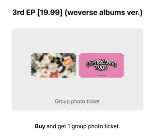 BOYNEXTDOOR 3rd EP Album 19.99 - Weverse Albums Version Weverse Pre-order Benefit: Group Photo Ticket