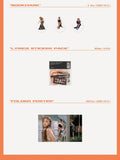 Jihyo 1st Mini Album ZONE Inclusions Bookmark Lyrics Sticker Pack Folded Poster