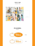 OnlyOneOf 2024 Season's Greetings newseasOn Inclusions Postcard Set PVC Keyring