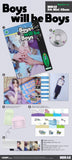 MIRAE Boys will be Boys - Magazine Version Inclusions Cover Photobook CD DIY Photocard Holders DIY Postcard Photocard