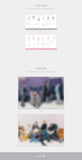JUST B 4th Mini Album ÷ (NANUGI) Inclusions Sticker Pre-order Poster
