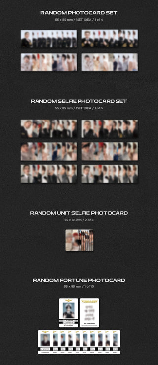 TREASURE 2024 WELCOMING COLLECTION Inclusions: Photocard Set, Selfie Photocard Set, Unit Selfie Photocards, Fortune Photocard
