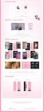 BLACKPINK THE GAME OST 'THE GIRLS' REVE PINK Ver. Inclusions Selfie With Game Coupon Photocard Set Bookmark