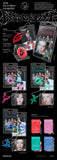 aespa 1st Full Album Armageddon - SMini Version Inclusions: Package, SMini Case, Music NFC CD, Photocard, Acrylic Keyring, Ball Chain