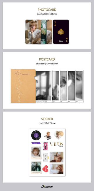 DICON ISSUE N°16 : VICON C Type Inclusions Photocards Postcards Sticker