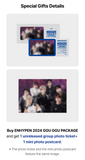 ENHYPEN 2024 GGU GGU PACKAGE Weverse Pre-order Inclusions Group Photo Ticket Mini Photo Postcard