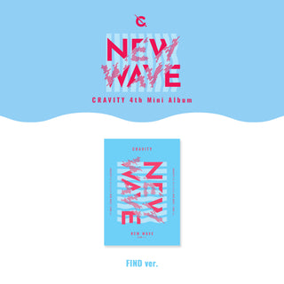 CRAVITY 4th Mini Album NEW WAVE FIND Version
