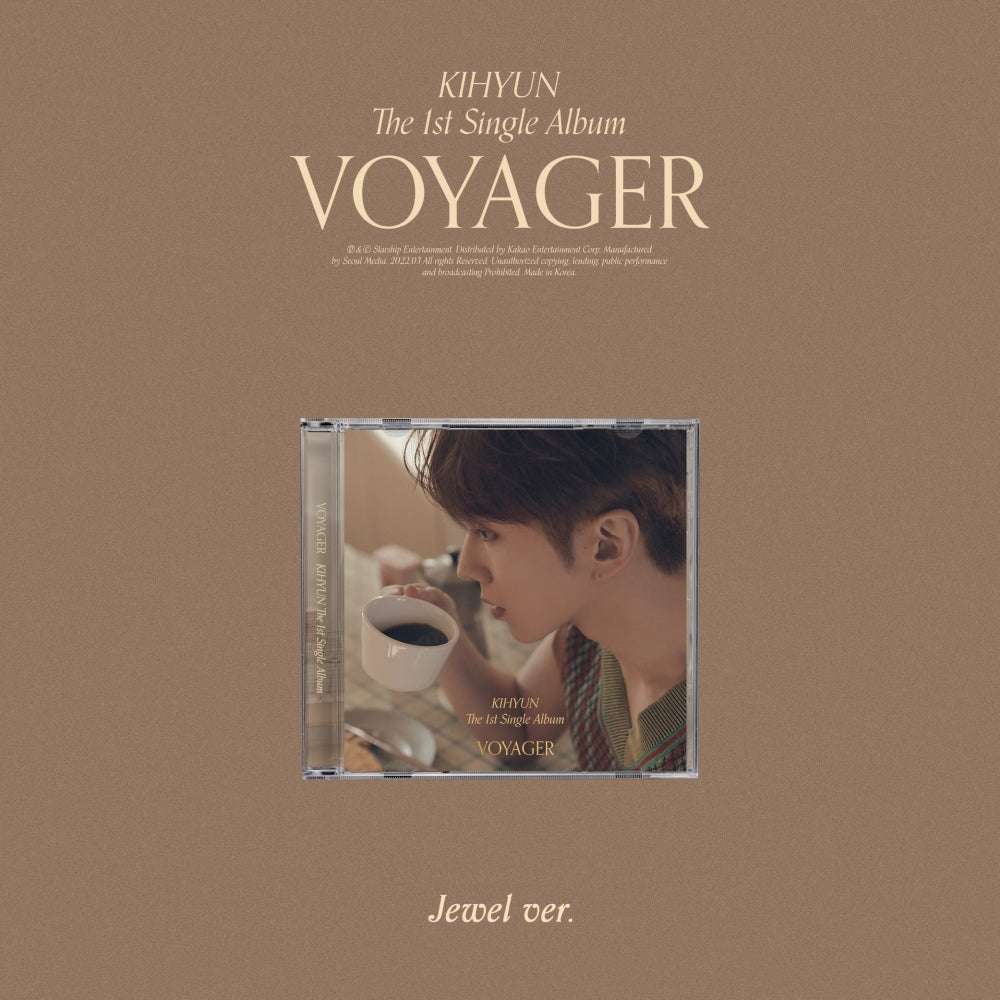 Kihyun 1st Single Album VOYAGER - Jewel Version