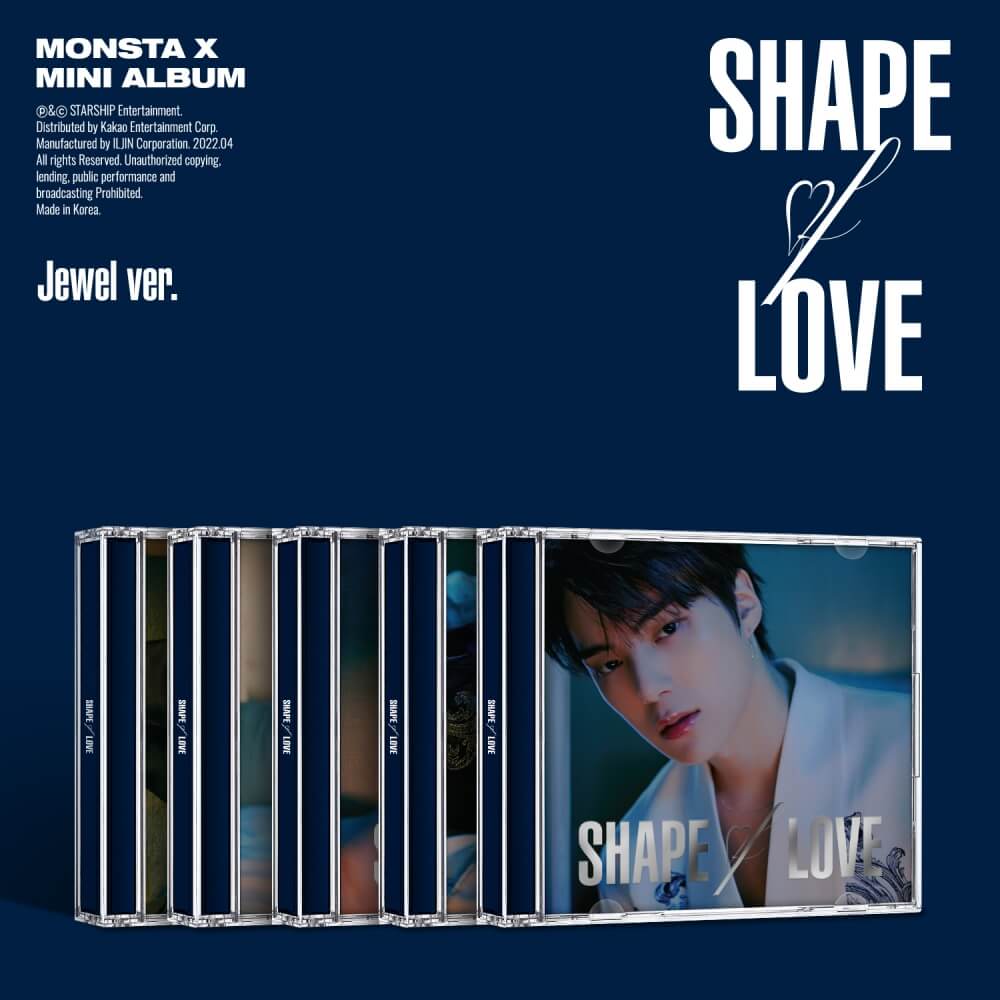 MONSTA X - SHAPE of LOVE (Jewel Version) + Starship Square Benefit